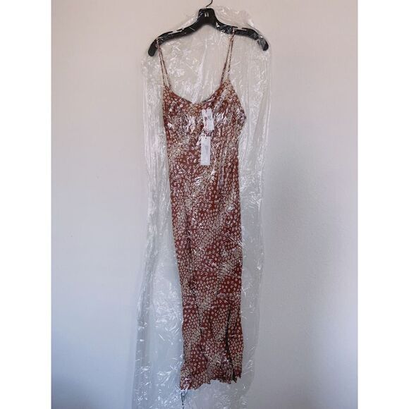 CIAO LUCIA Nera Printed Midi Slip Dress Large - Picture 8 of 11